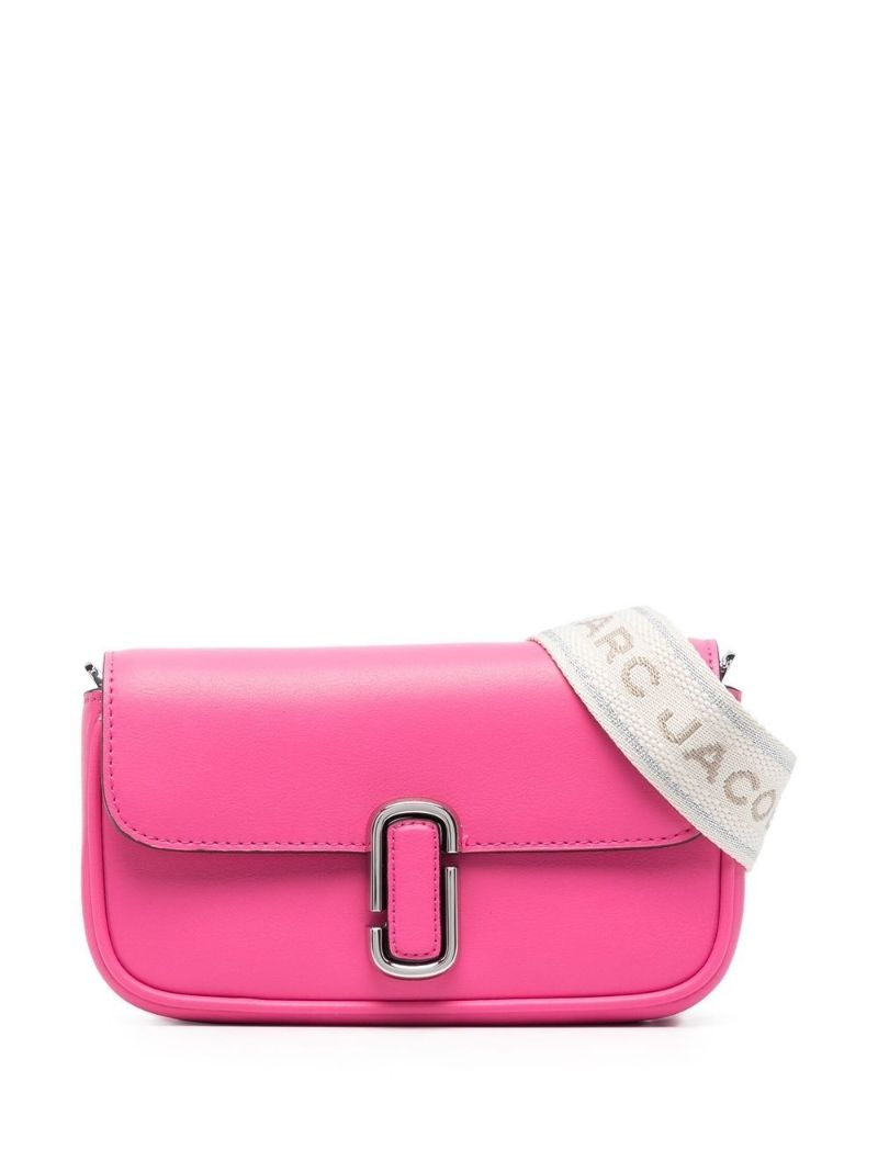 Pink J Marc Chain Strap Leather Shoulder Bag