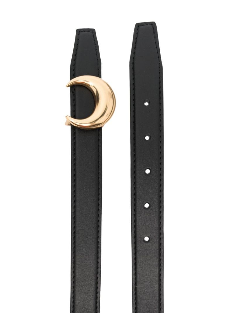 Black Moon Buckle Belt