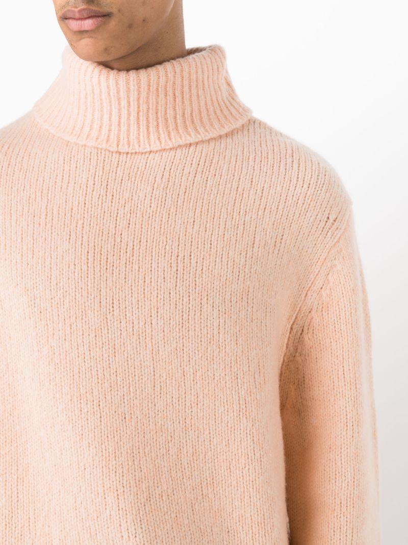 Orange Raval Rollneck Jumper