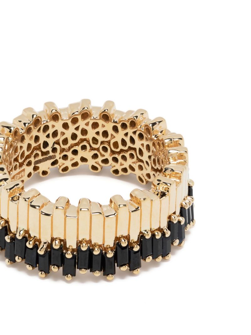 18kt Yellow Gold Stacker Mini Sapphire Eternity Band