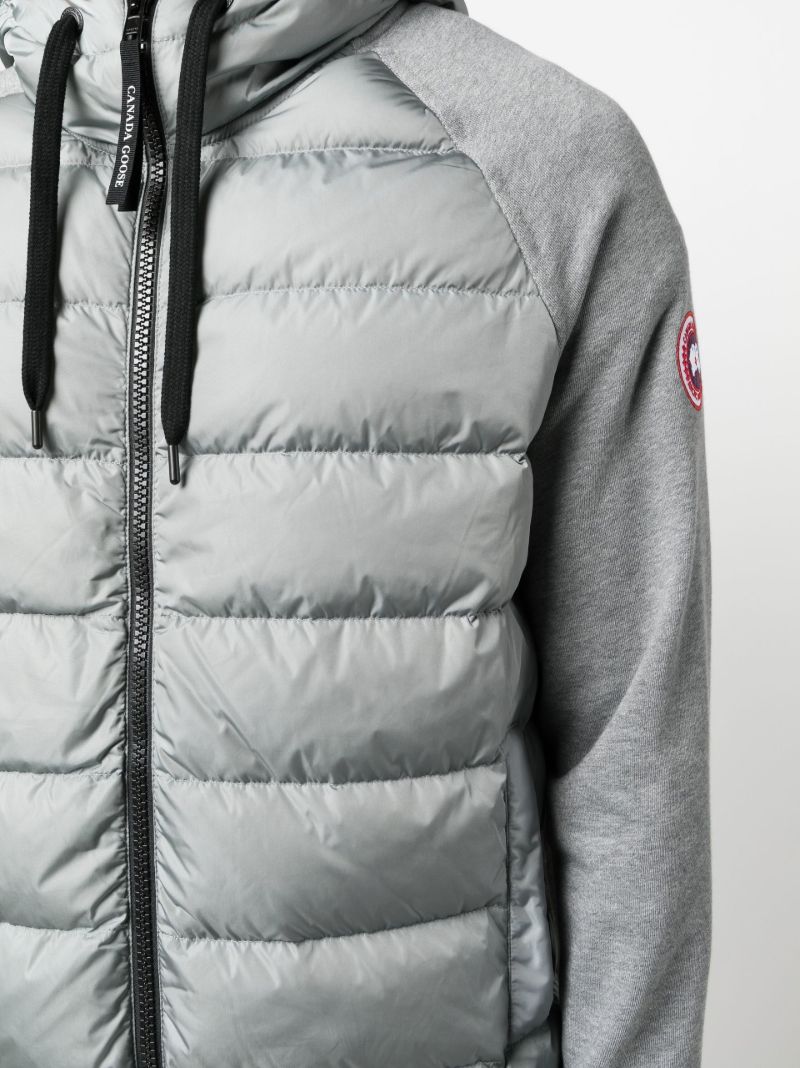 Grey Hybridge Huron Hooded Jacket