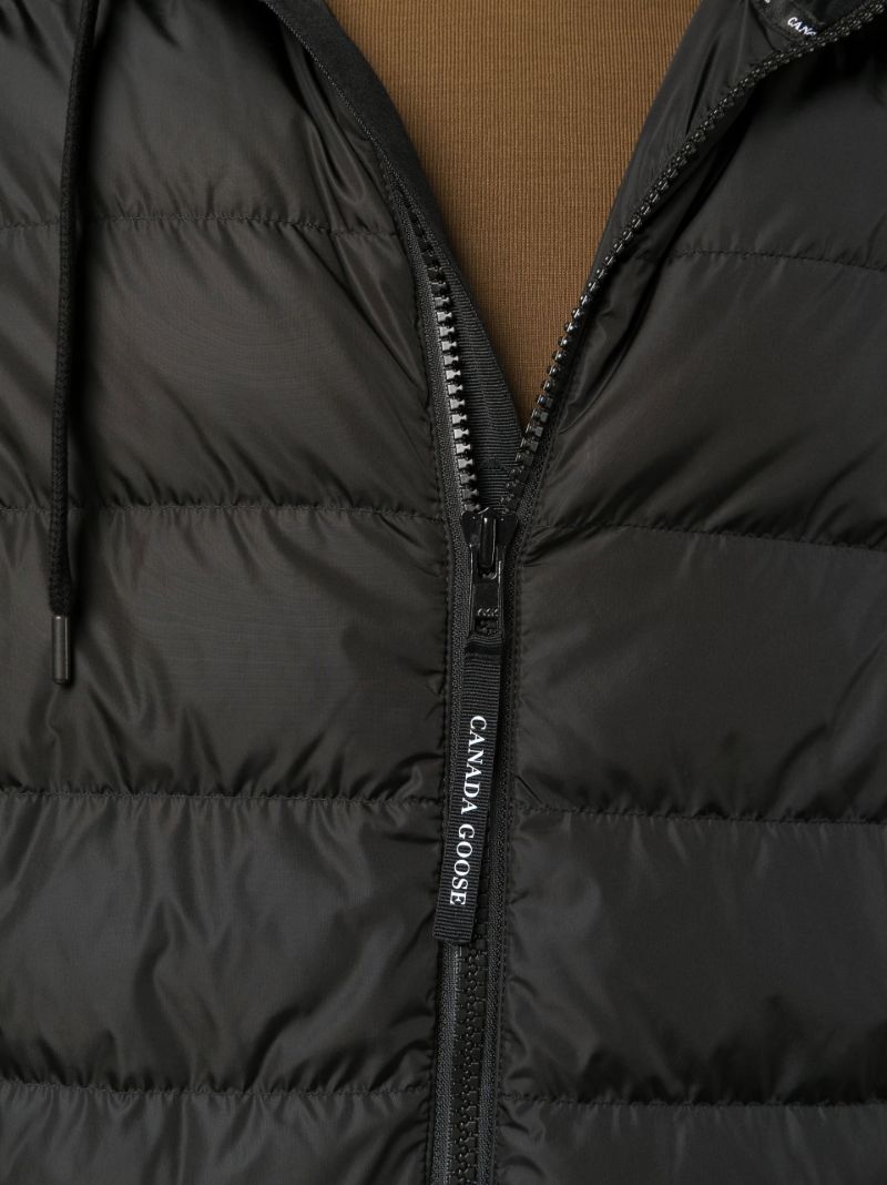 Black Hybridge Huron Hooded Jacket
