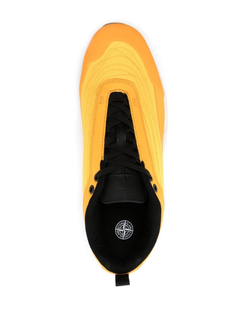 Orange Grime Low-top Sneakers
