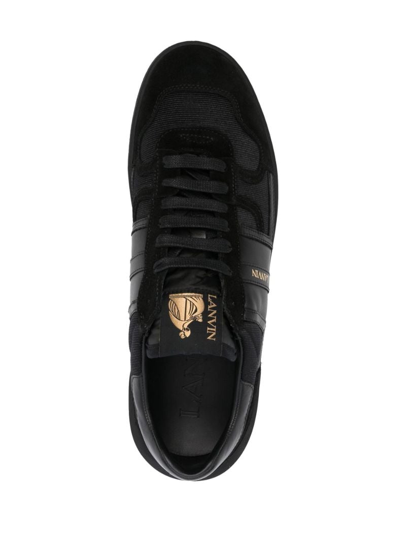 Black Clay Low-top Sneakers
