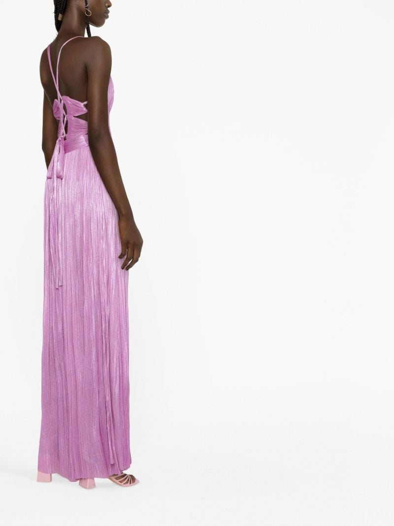 Pink Valeria Halterneck Dress