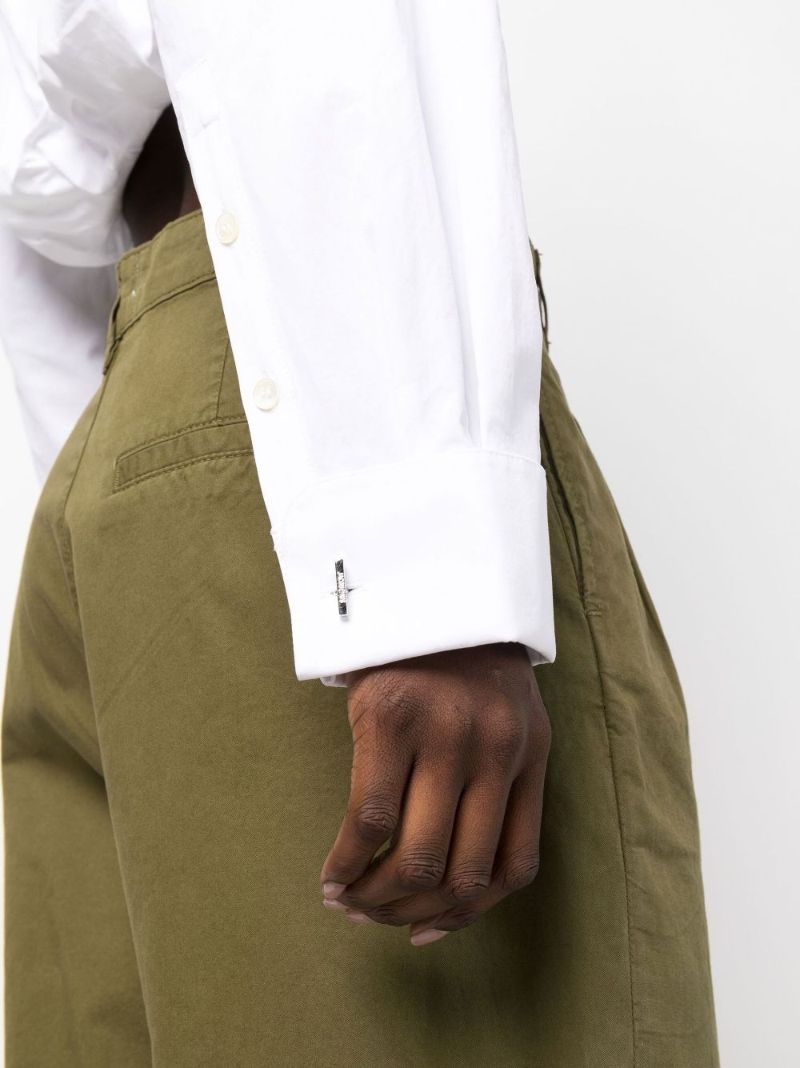 White La Chemise Machou Bolero Shirt