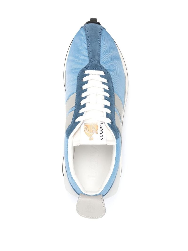 Blue Bumper Low-top Sneakers