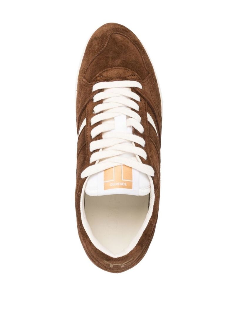 Brown Jackson Suede Low-top Sneakers