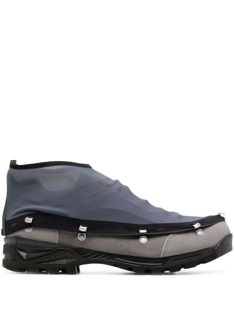 X Diemme Grey Grappa Trekking Low-top Sneakers