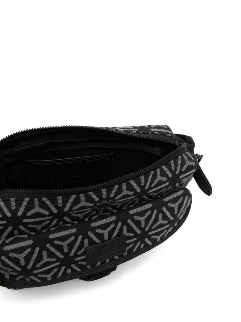 Black Courier Temari Belt Bag