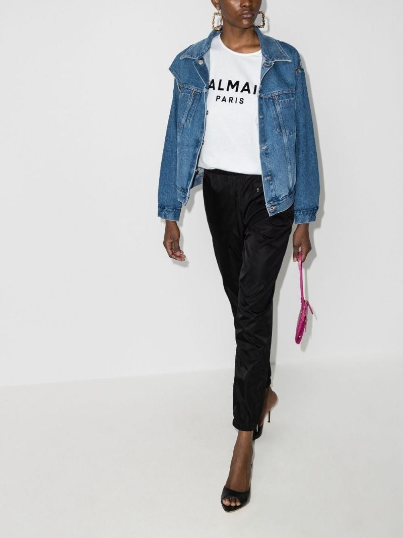 Three-button Logo Cotton Vest