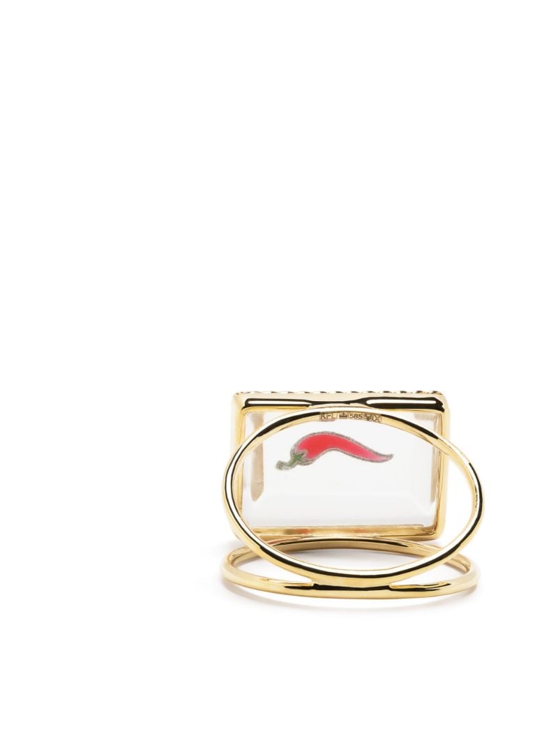18k Yellow Gold Lucky Felfel Ring