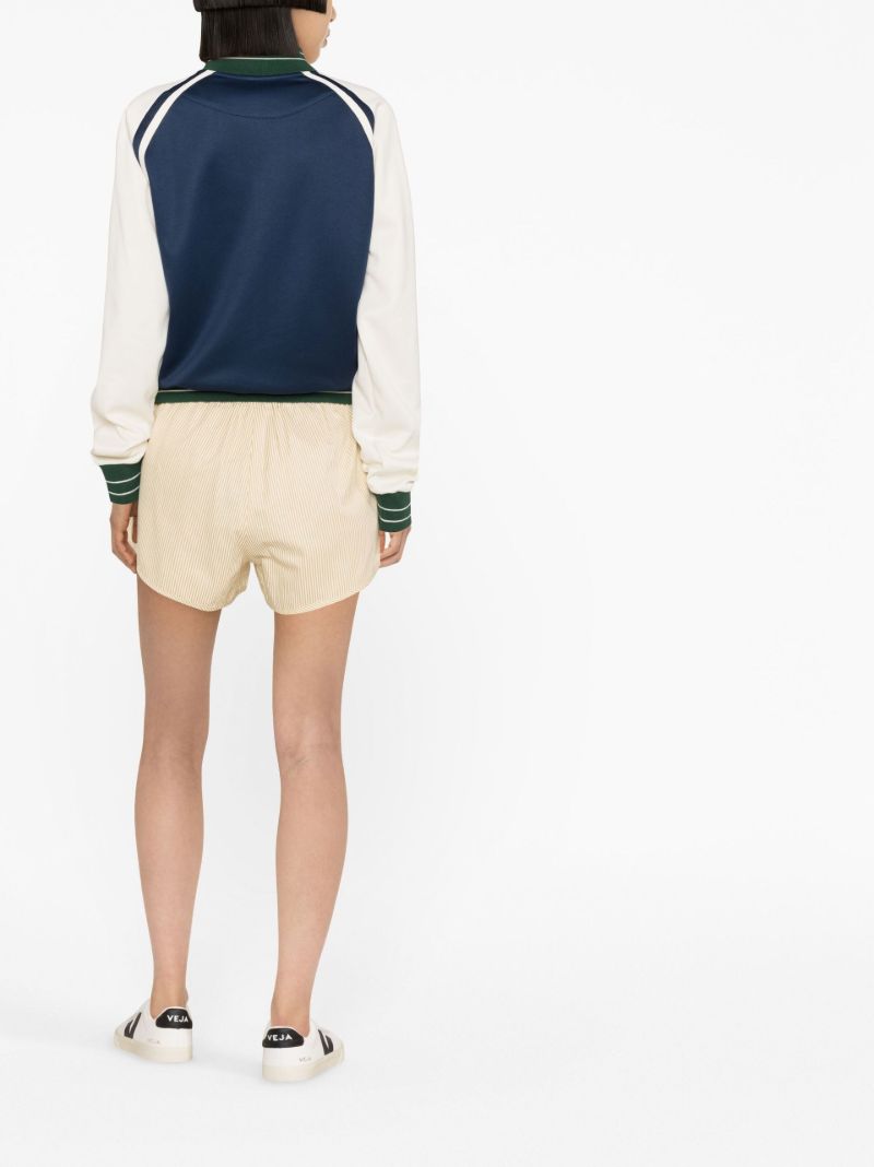 Yellow the Ferry Striped Shorts