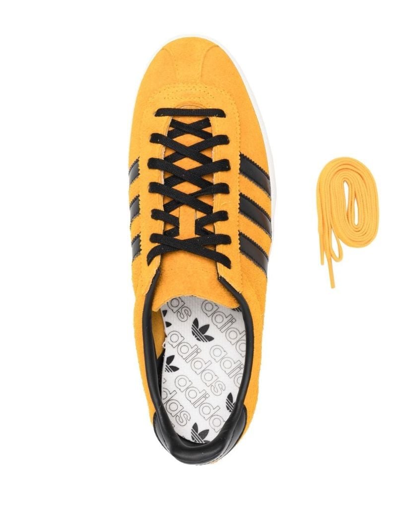 Yellow Mexicana Lace-up Low-top Suede Sneakers