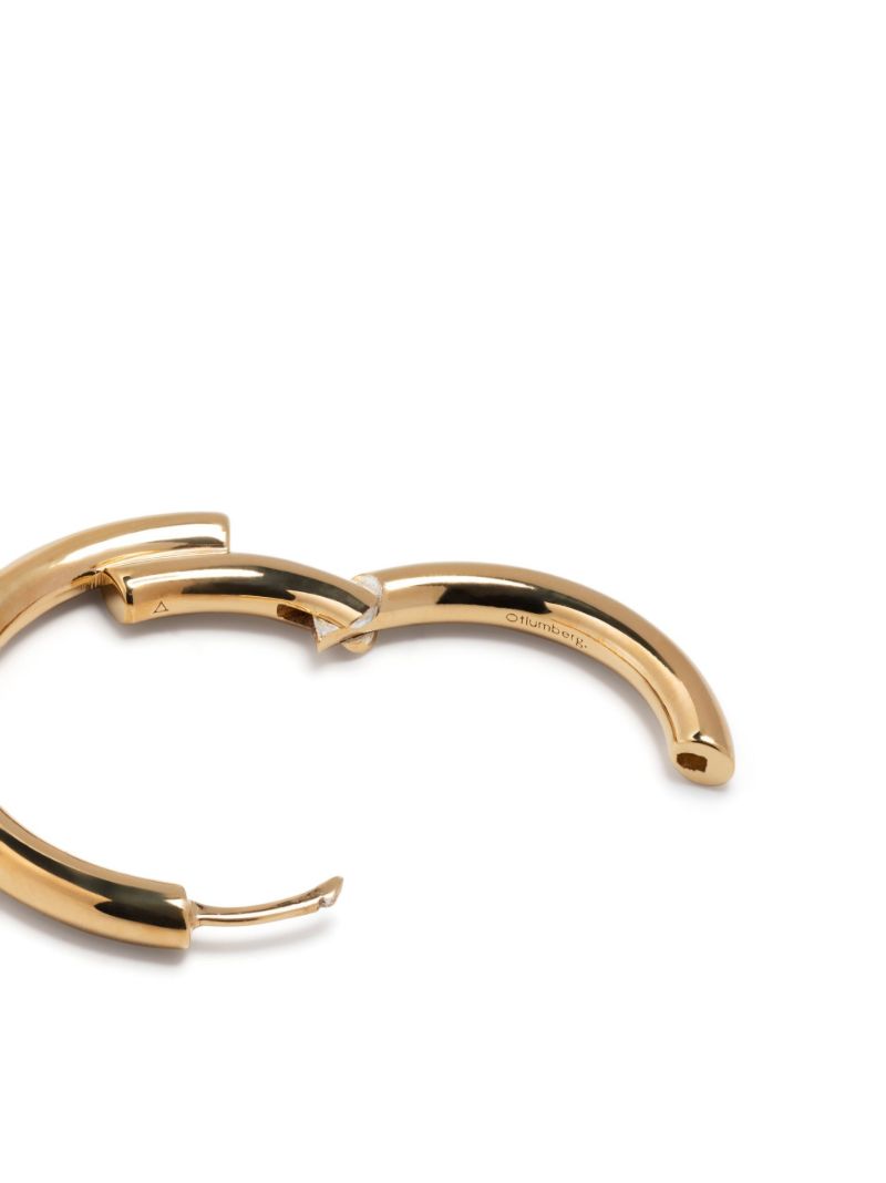Gold Vermeil Chaos Hoop Earrings