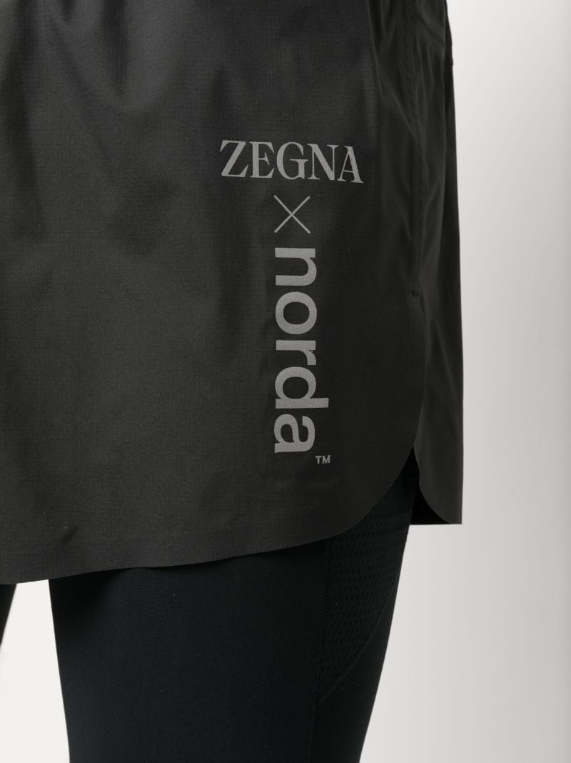 Black Logo-print Running Shorts
