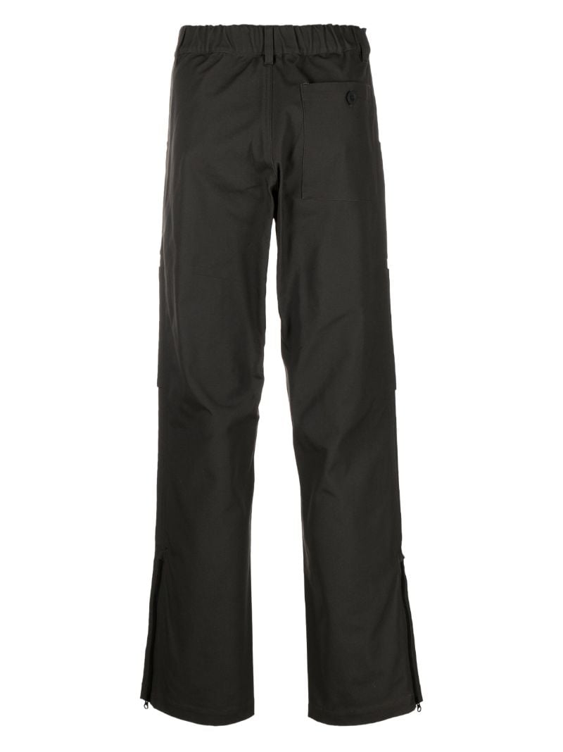 Brown Straight-leg Cargo Trousers