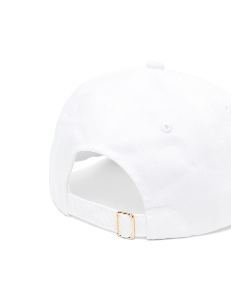 White Cactus Cotton Baseball Cap