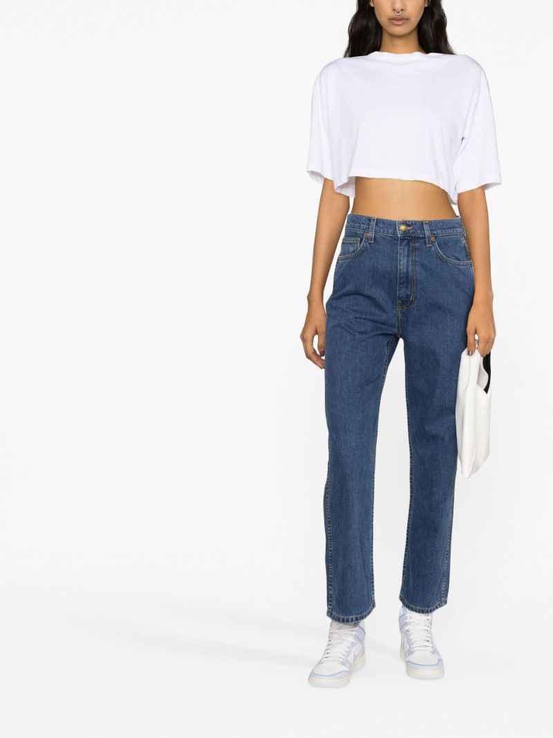 Blue Plein Straight-leg Jeans