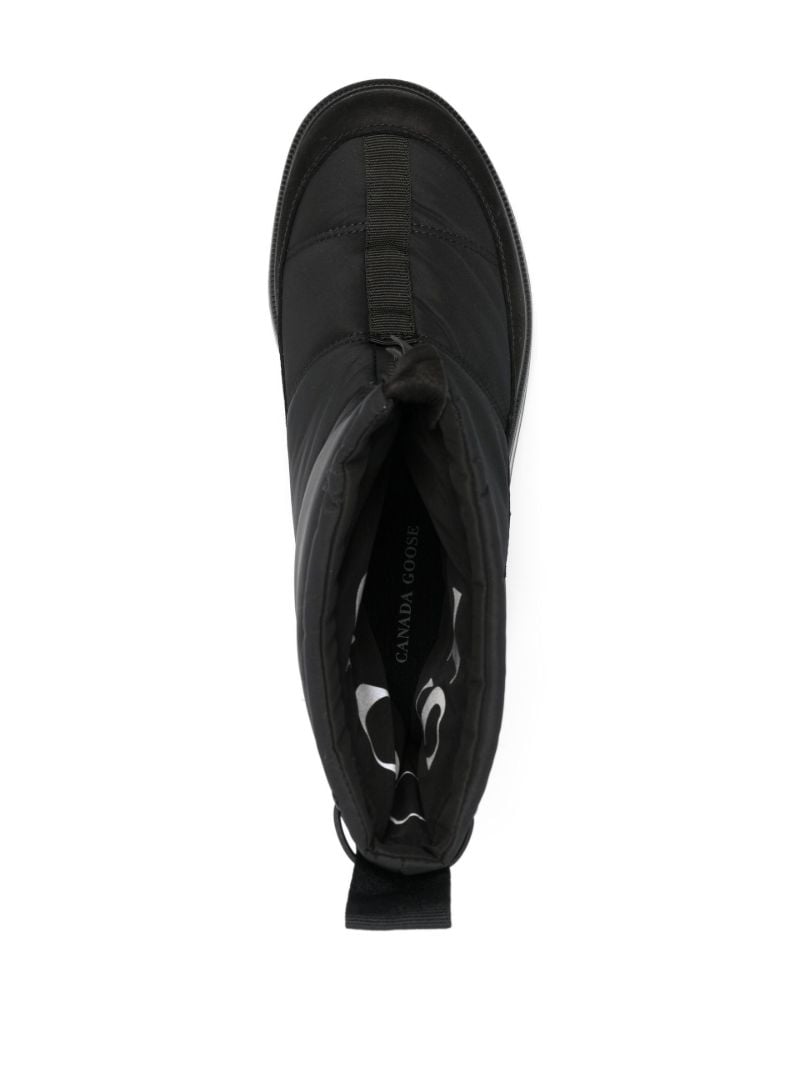 Black Crofton Puffer Boots