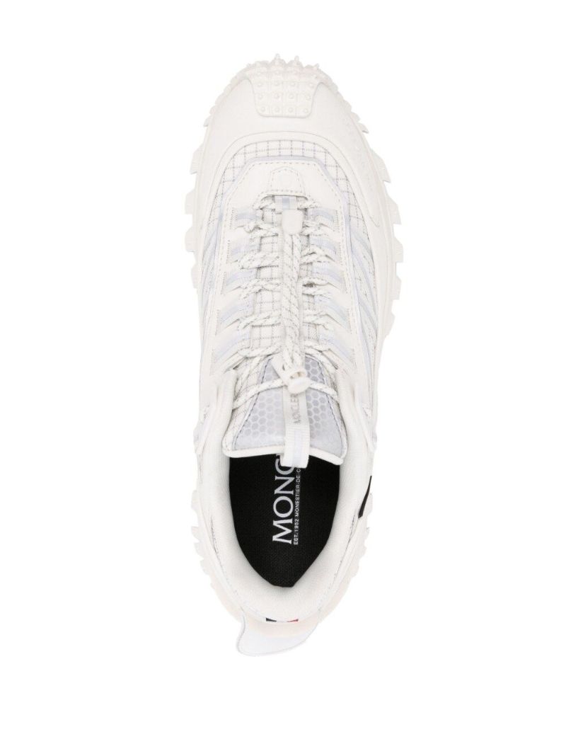 White Trailgrip Low Top Sneakers