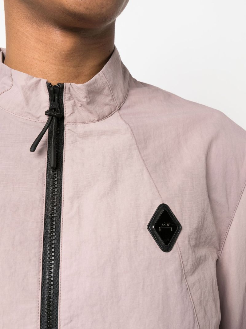 Purple Irregular Dye Jacket