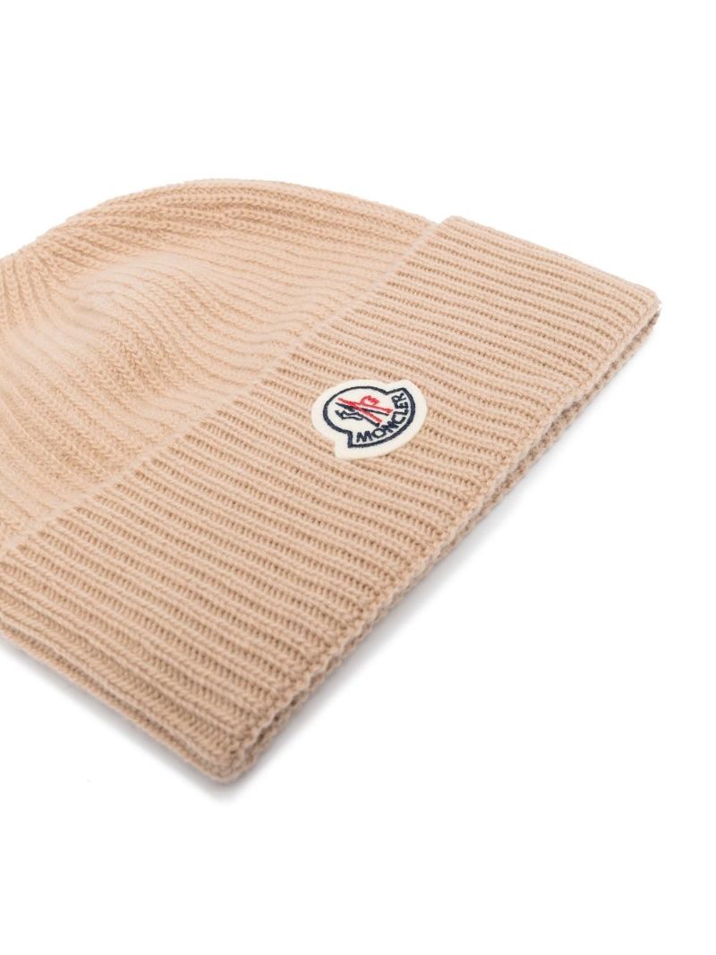 Neutral Logo Patch Beanie Hat