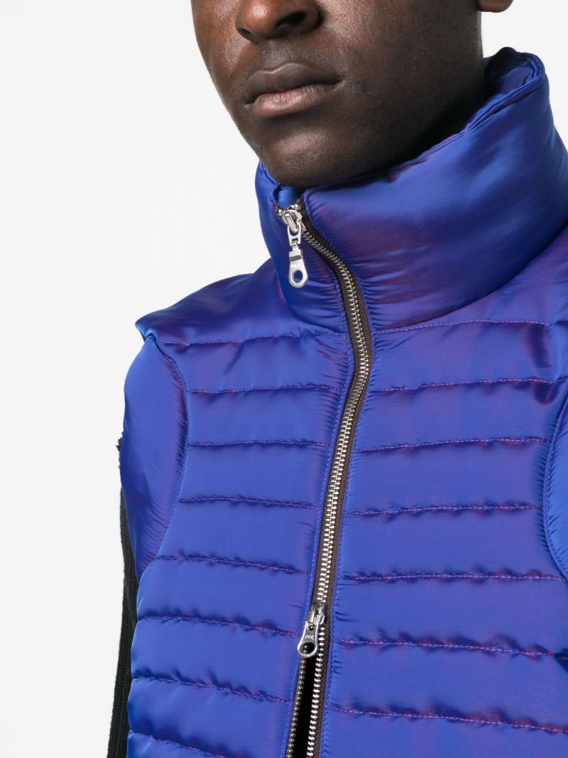 Blue Chromeo Quilted Gilet