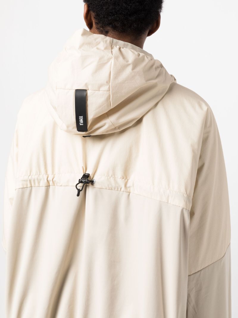 Neutral Mid-layer Cropped Hoodie