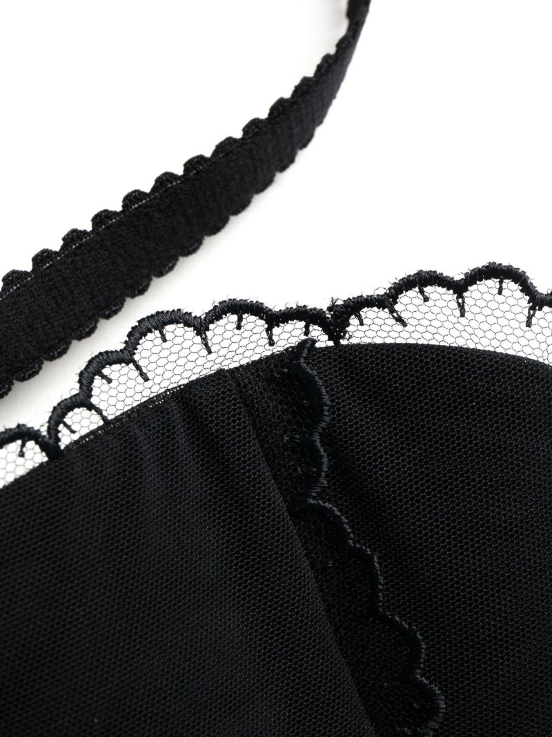Black Sara Balconette Bra