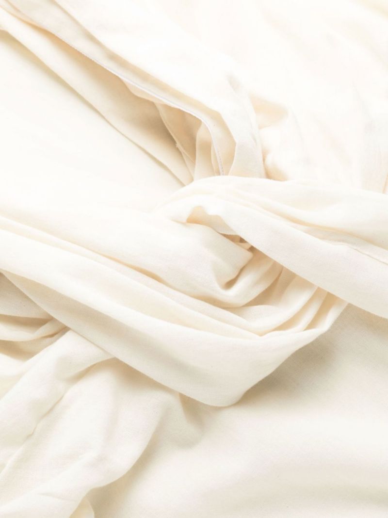 Neutral La Robe Agui Mini Dress