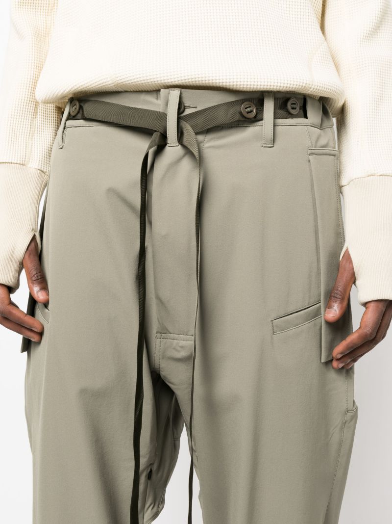 Green Schoeller Dryskin Vent Trousers