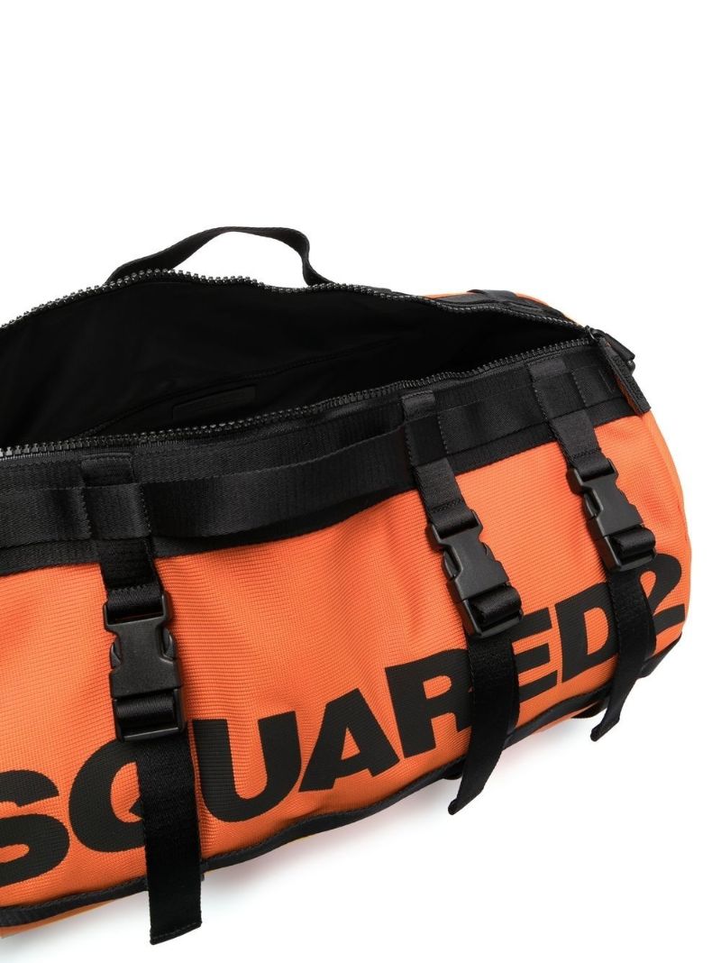 Orange 64th Tube Duffle Bag