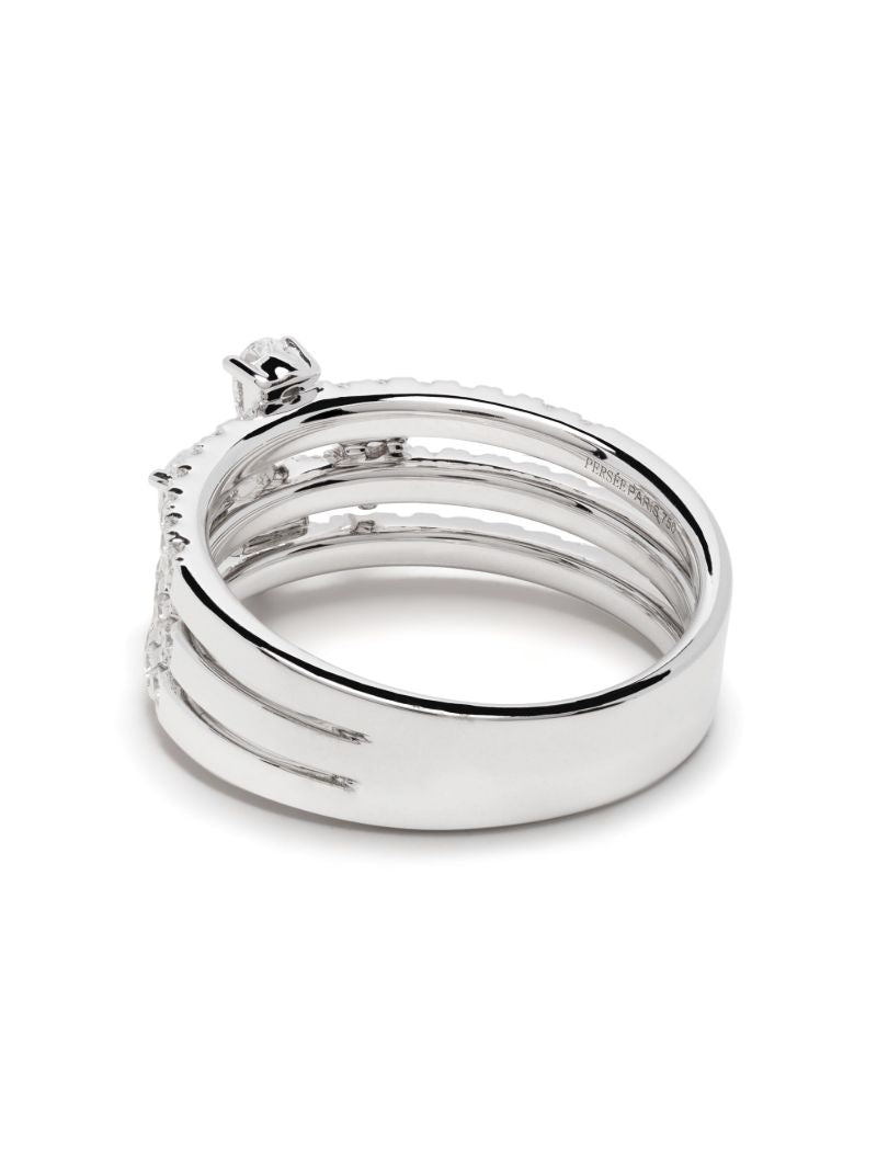 18k White Gold Royale HÃ_x0083_©ra Diamond Ring