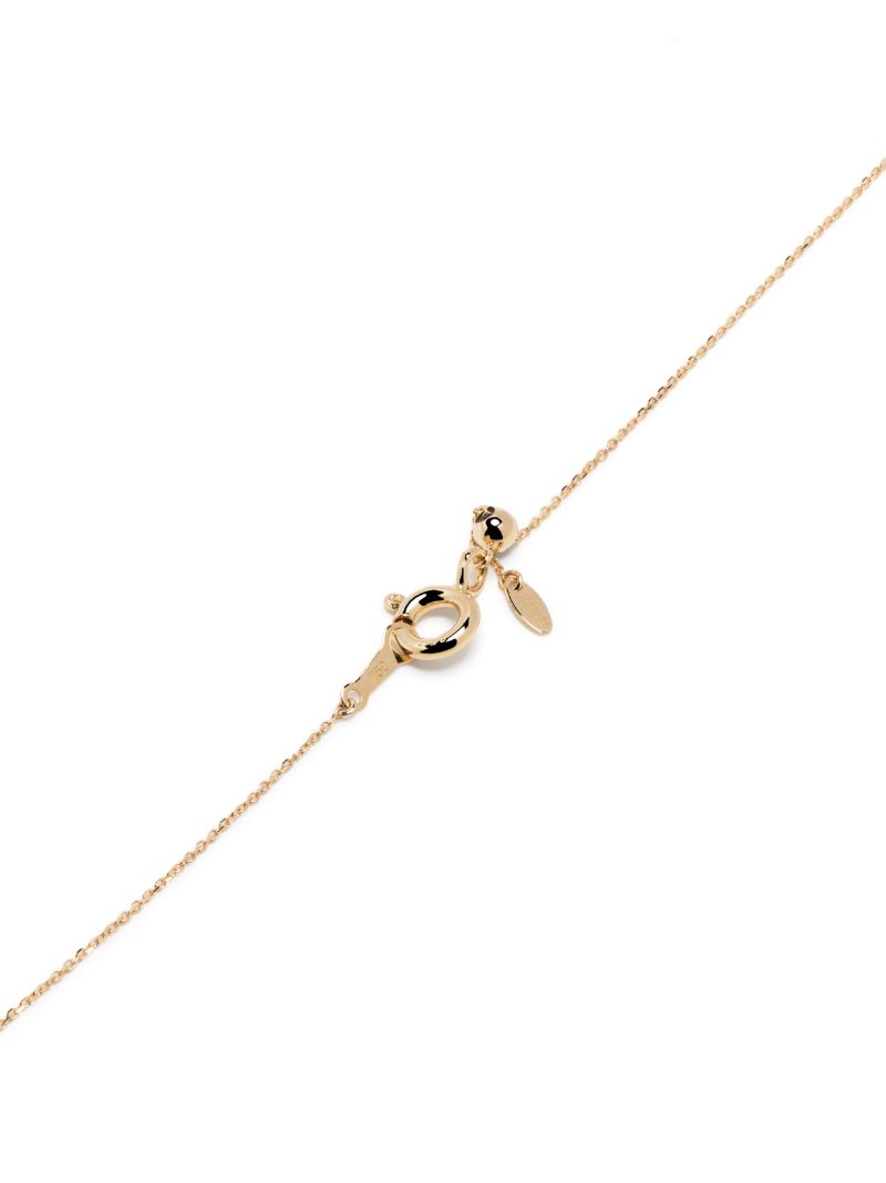 18k Yellow Gold Diamond Necklace