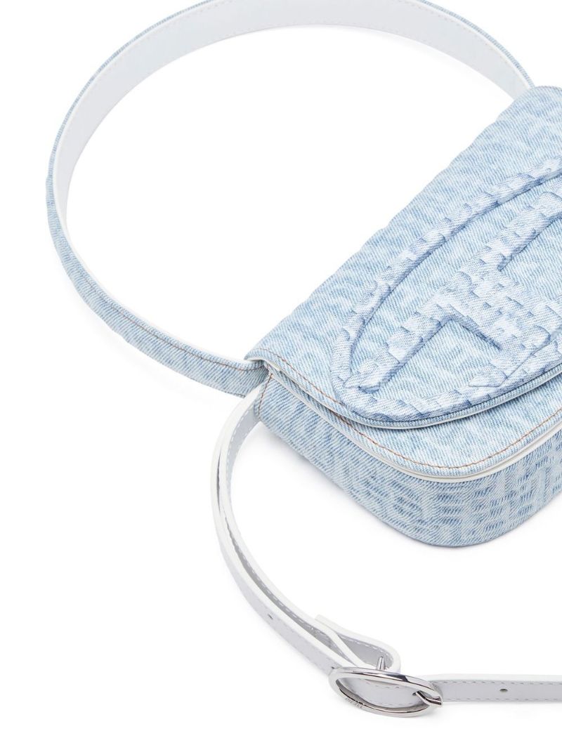 Blue 1dr Denim Shoulder Bag