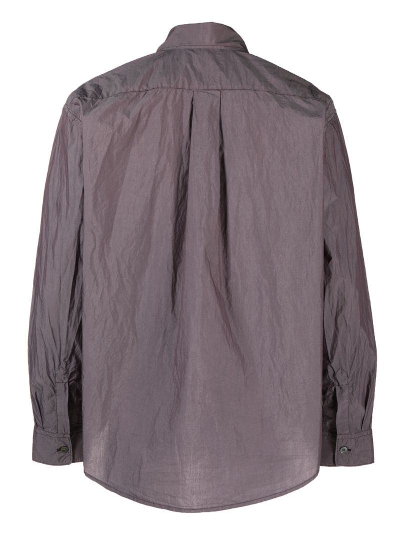 Purple Coco 70s Poplin Shirt