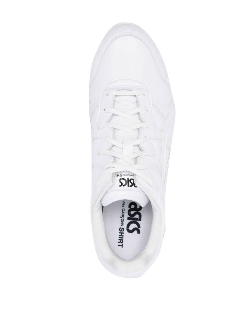 X Asics White Leather Sneakers
