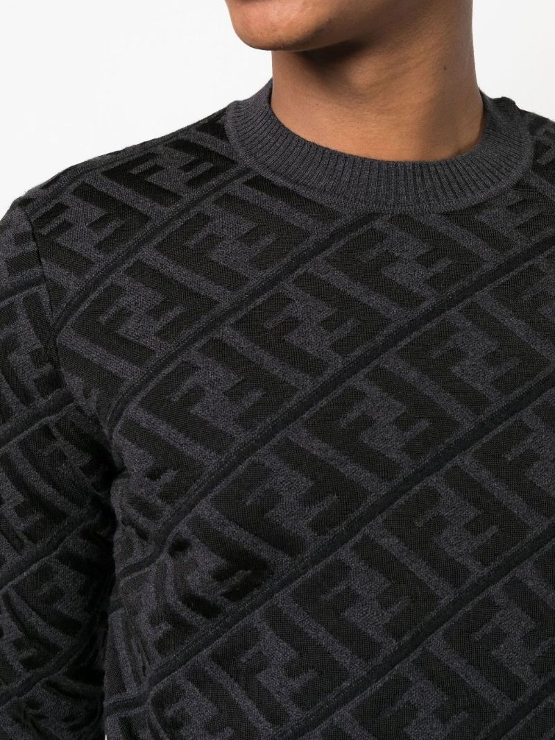 Grey Ff Logo Sweater