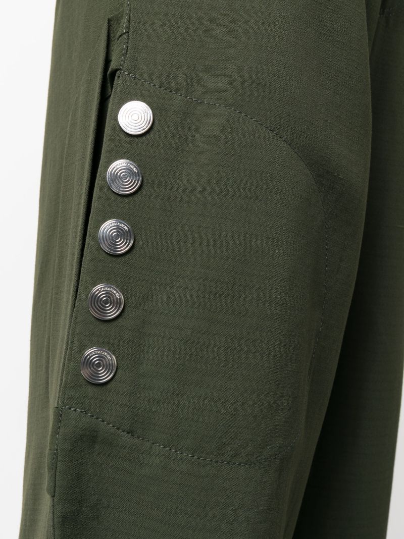 Green Arjin Wide-leg Trousers