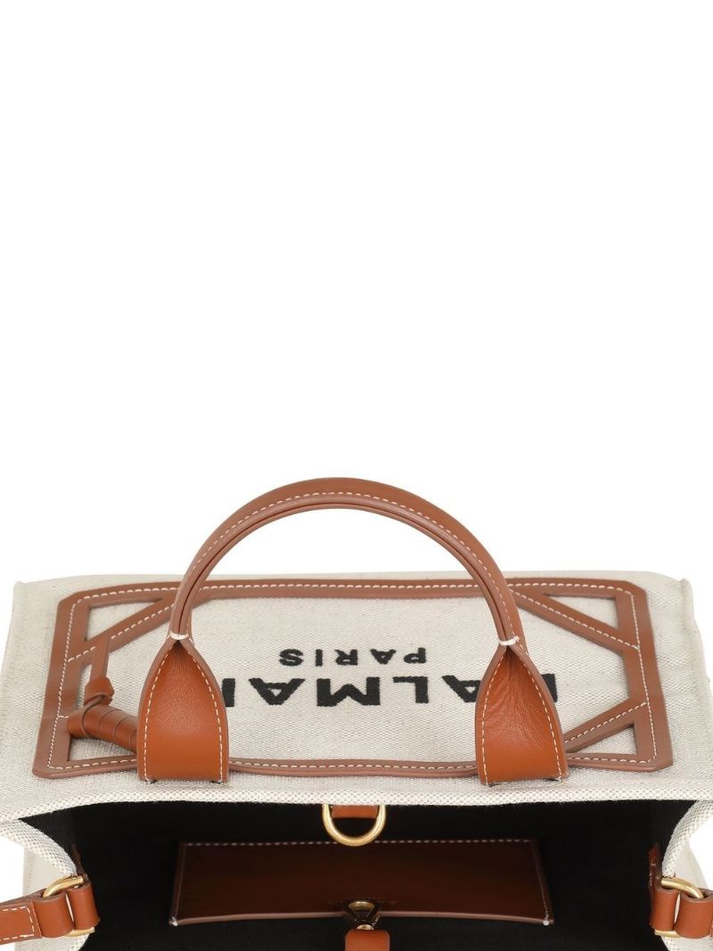 Neutral B-army Mini Canvas Bag