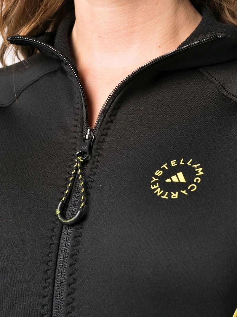 Black Truepace Running Track Jacket