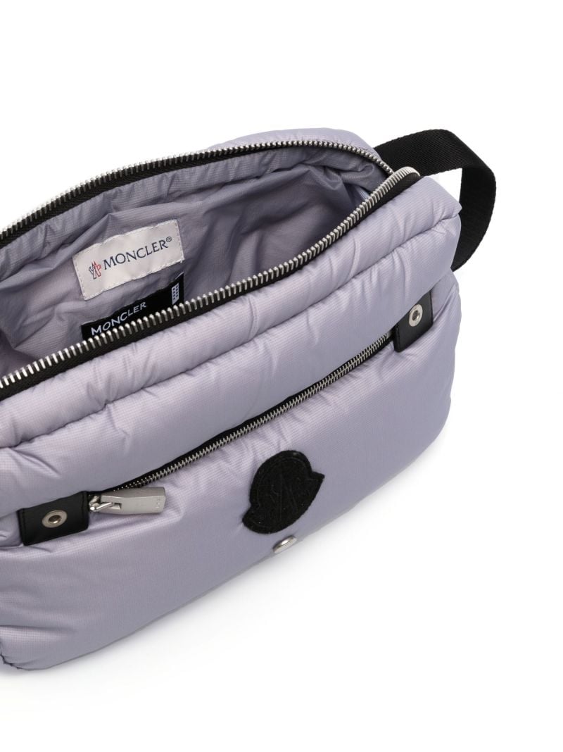6 Moncler 1017 Alyx 9sm Purple Padded Belt Bag