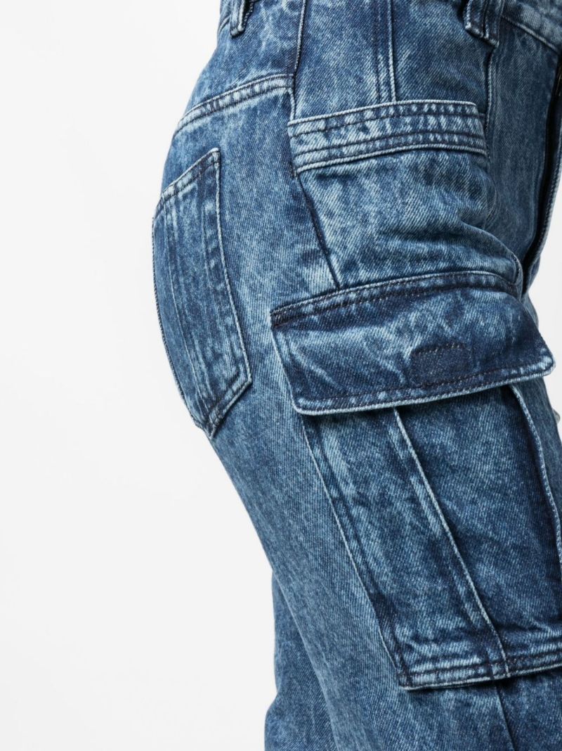 Blue Vokayo Straight-leg Jeans