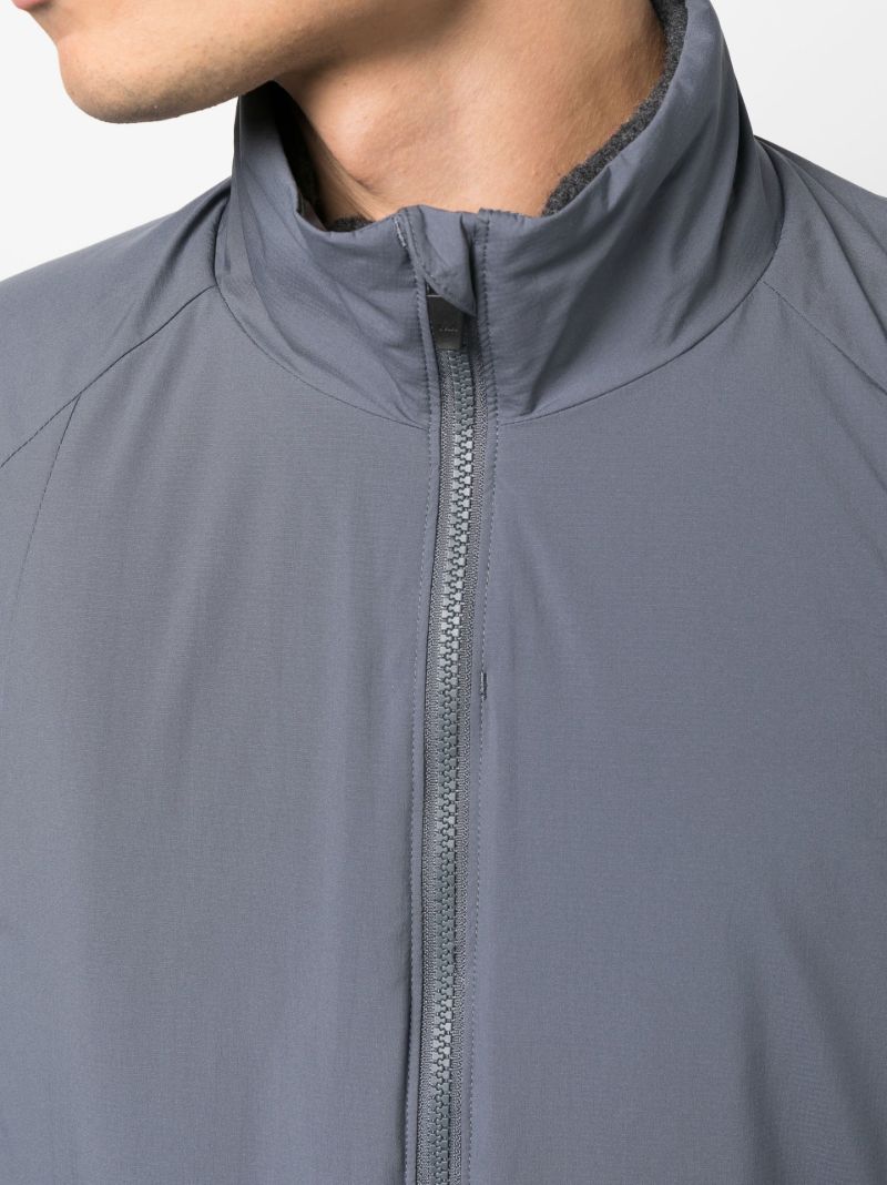 Grey 2 Layer Octa Hooded Jacket