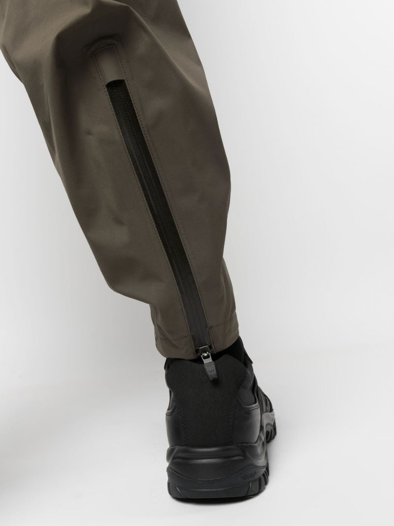 Green Colourblock Gore-tex Trousers