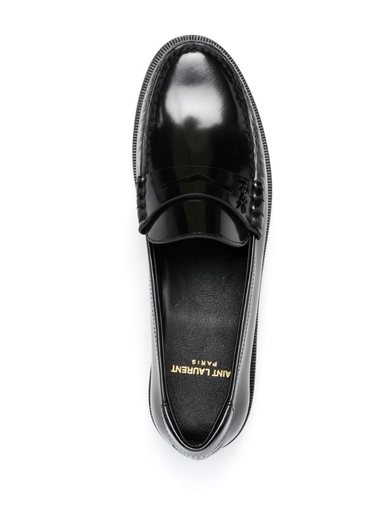 Black Le Loafer Leather Loafers