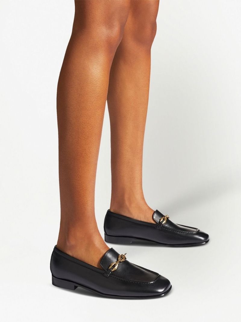 Black Diamond Tilda Leather Loafers