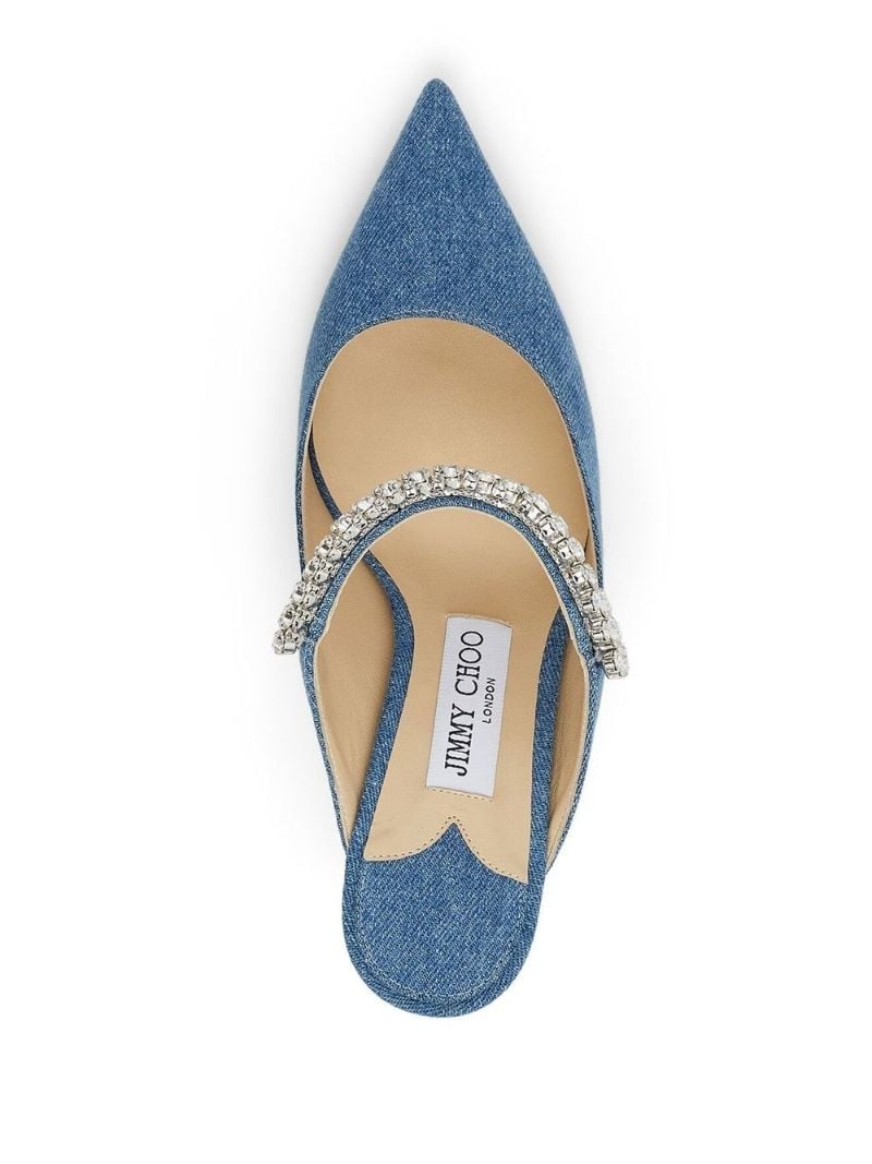 Blue Bing 65 Denim Mules