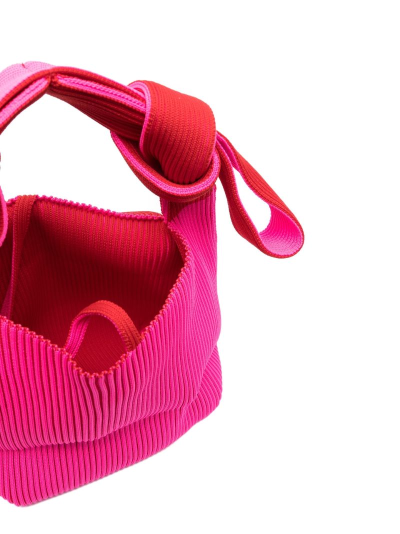 Pink Obi Mini Top Handle Bag